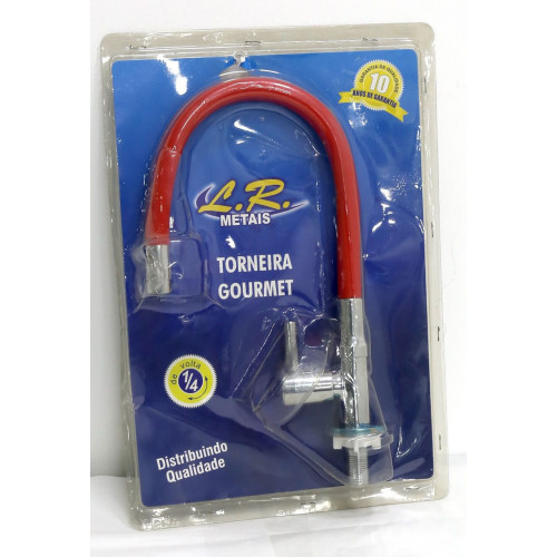 Torneira Gourmet Luxo C-60 2190 Red - L.R Metais