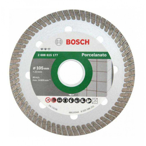 Disco Diamantado Turbo Fino 105mm 2608615177 - Bosch 