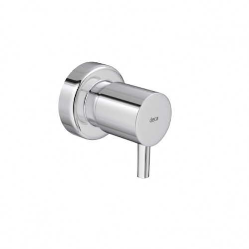 Acabamento para Registro Cromado Quadratta 1/2" e 3/4" 4900 - Deca Link