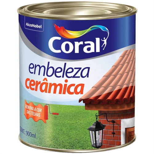 Tinta Embeleza Cerâmica 900ml - Coral 