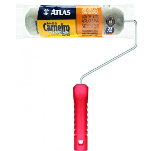 Rolo 2228SR Com Suporte Sem Rosca - Atlas