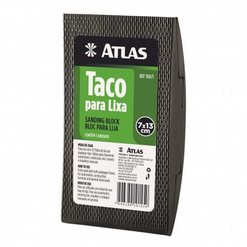 Taco para Lixa 100/1  - Atlas 