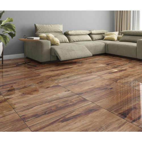 Piso Rovere Brown 75x75 875000 A - Bellacer 