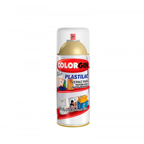 Spray Verniz Plastilac Brilhante 300ml 780 - Colorgin