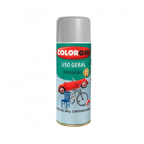 Tinta Spray Uso Geral Primer Rapido Cinza 400ml 53001 - Colorgin