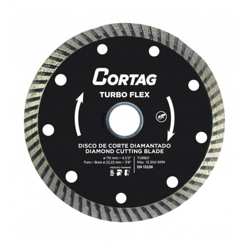  Disco Diam Turbo Flex 115mm - Cortag