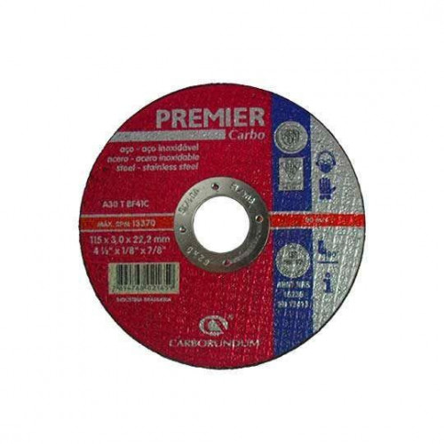 Disco Corte N/Fer Premier 115x3,0x22,2 - Carborundum 