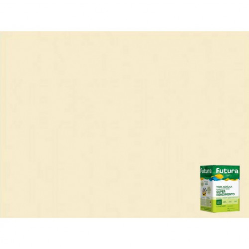 Tinta Acrílica Fosca Standard Cor Palha 18L Futura