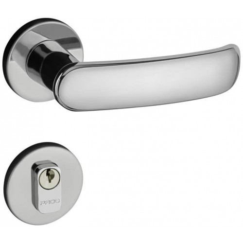 Fechadura Madri Zm Roseta 506-80e Cr 540020017 - Pado