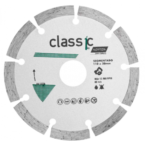  Disco Classic Segm 110X20mm-Norton