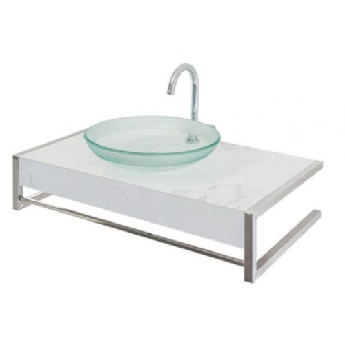 Lavabo Inox Marmo Porc BR 921 - Cris Metal