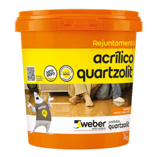  Rejunte Acrílico Corda 1kg - Quartzolit