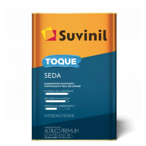 Tinta Acrilica Premium Toque Seda Branco 18L - Suvinil