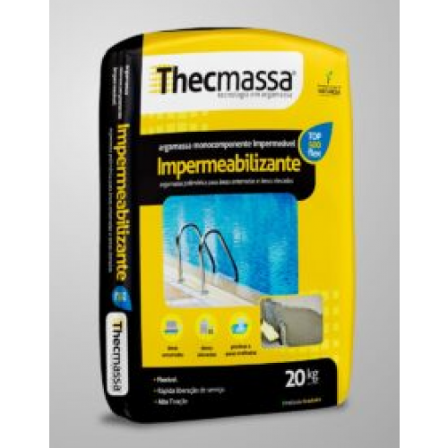  Argamassa Impermeabilizante Top 500 Flex 20KG - Thecmassa