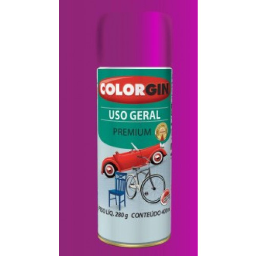 Tinta Spray Uso Geral Premium Roxo Dakar 400ml 56011 - Colorgin