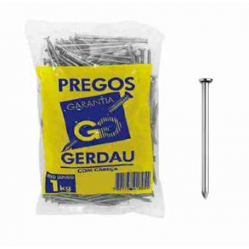  Prego 3x8 - Gerdau