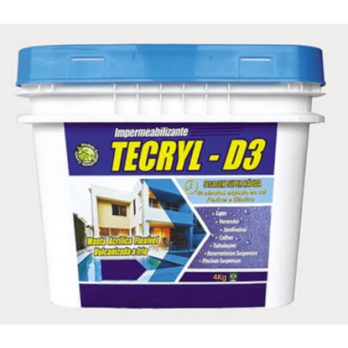 Tecryl D-3 Branco  4,0kg 