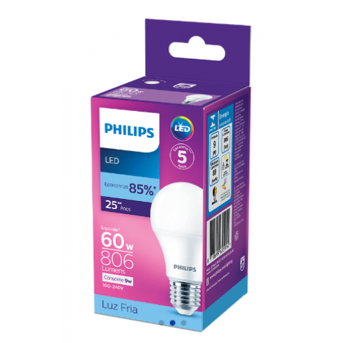  Lâmpada Led Bulbo 9w - Philips