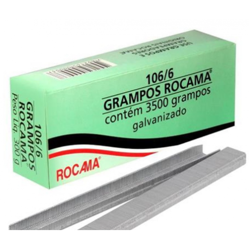 Grampo Alt 6mm 106/6 - Rocama 