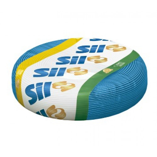 Cabo Flexível 10,0mm Azul C/100M - Sil