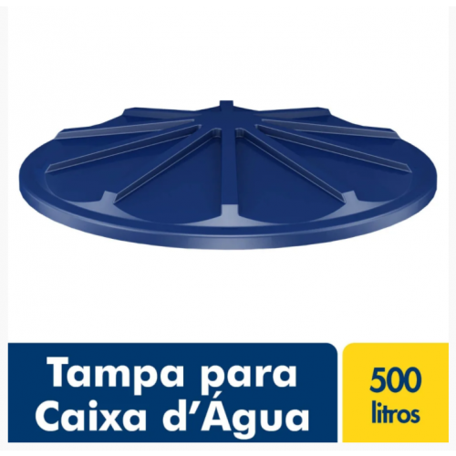 Tampa para Caixa D'Água Polietileno 500L - Fortlev