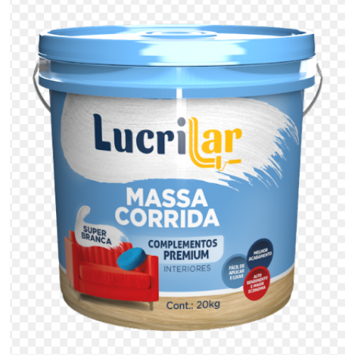 Massa Corrida 20Kg - Lucrilar