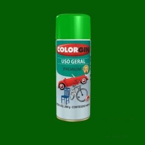 Tinta Spray Uso Geral Verde 400ml 55091 - Colorgin