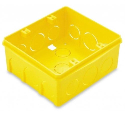 Caixa de Embutir 4x4 PVC Amarelo 57500/002 - Tramontina