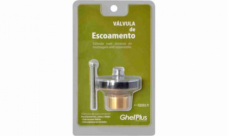 Válvula De Escoamento 1" - Ghelplus 