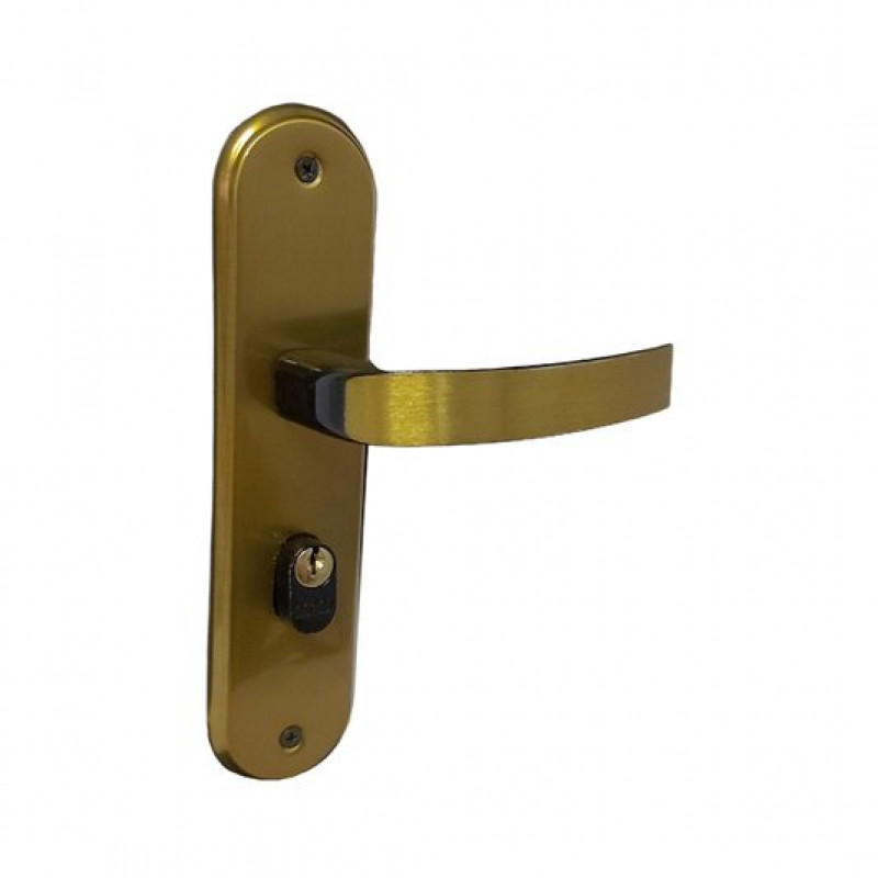 Fechadura Torino Externa Bronze Latonado 68598 - Mgm  