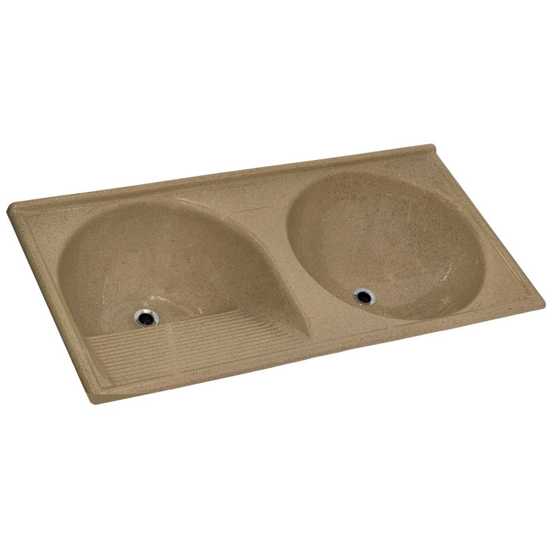 Tanque Marmofibra Marrom Imperial 120x60cm - Decoralita 
