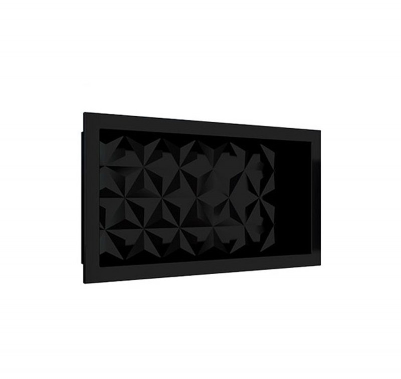 Nicho de Mármore Sintético 60x30 Preto 99949 - Cozimax 