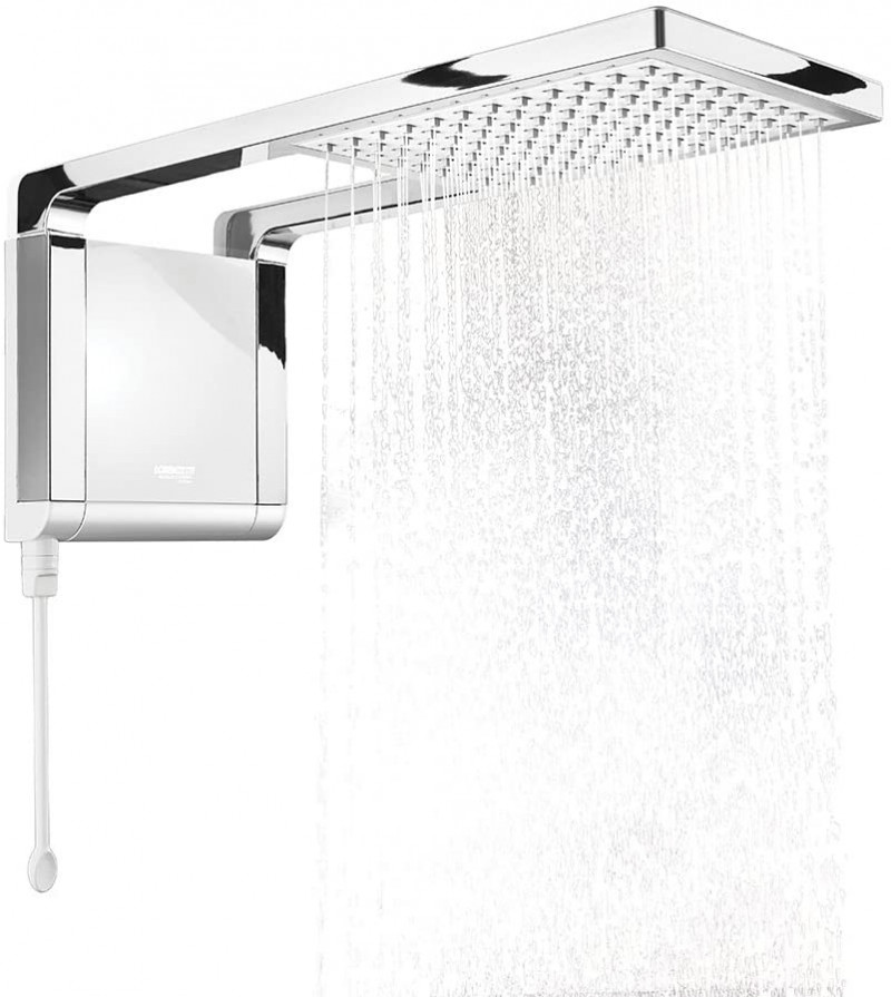 Ducha Acqua Storm Ultra Branco/Cromado 6800w - Lorenzetti