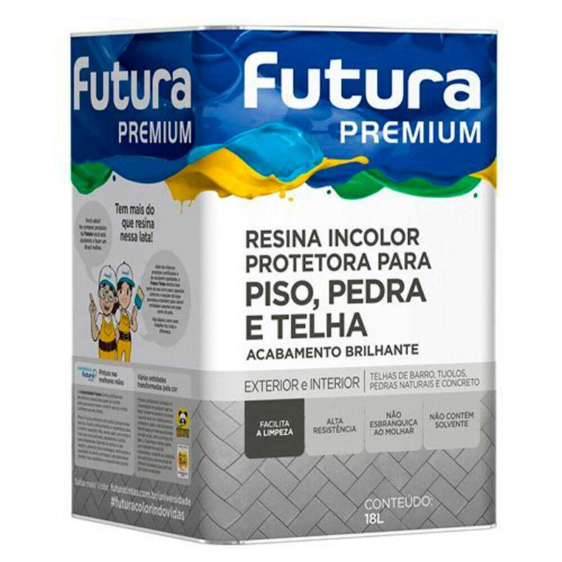 Resina Incolor 18L - Futura 