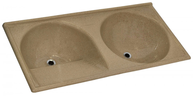 Tanque Marmofibra Marrom Imperial 102x50cm - Decoralita 