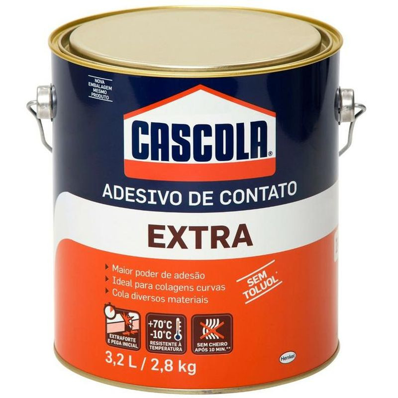 Cola de Contato Extra sem Toluol 2,8kg - Cascola