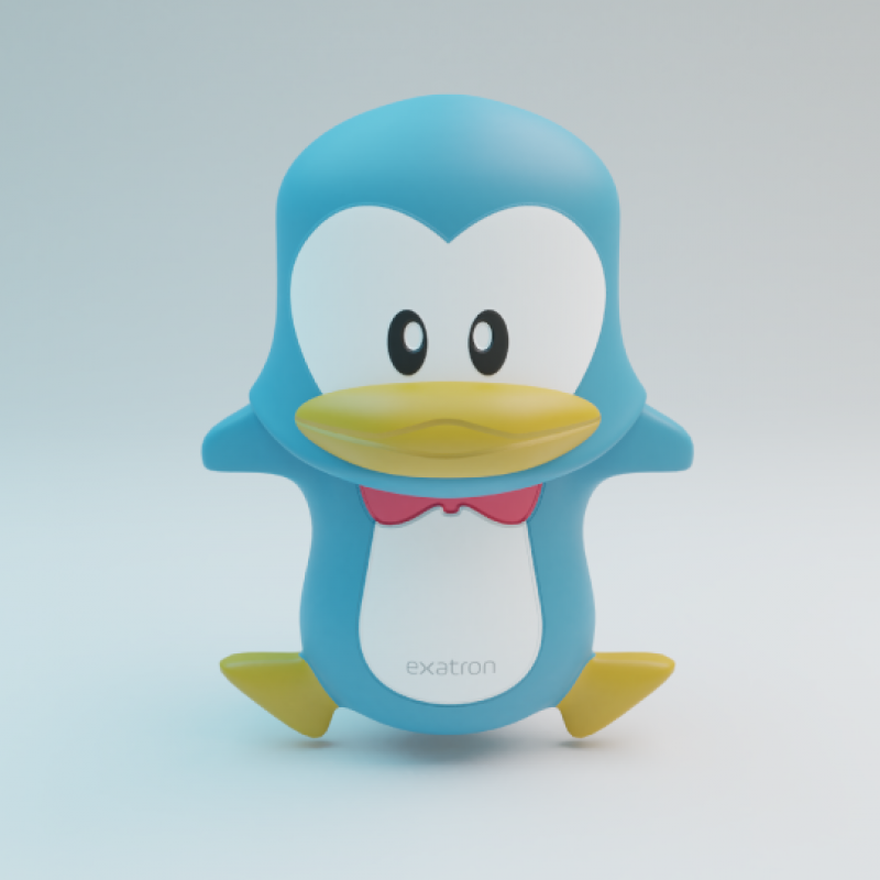 Lâmpada Led Noturna Pinguim Luznpg0az - Exatron 