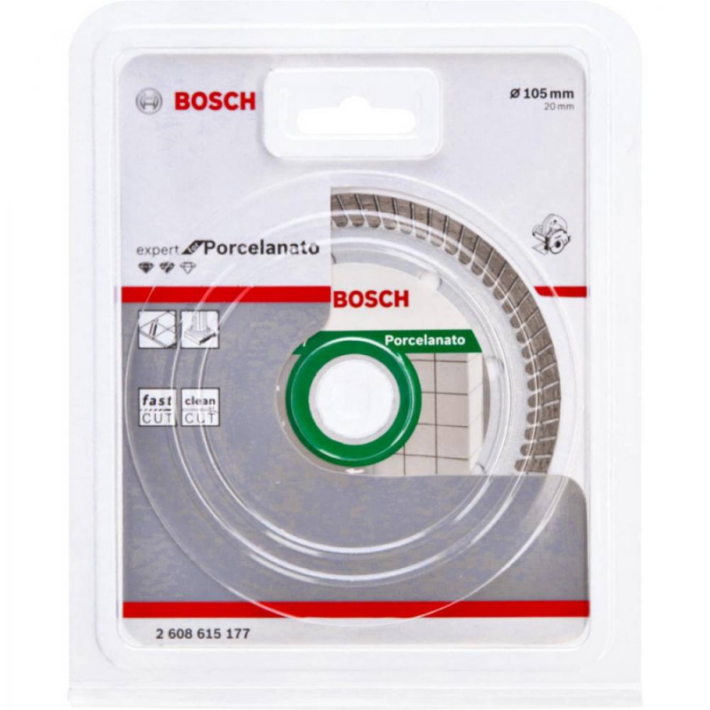 Disco Diamantado Turbo Fino 105mm 2608615177 - Bosch 