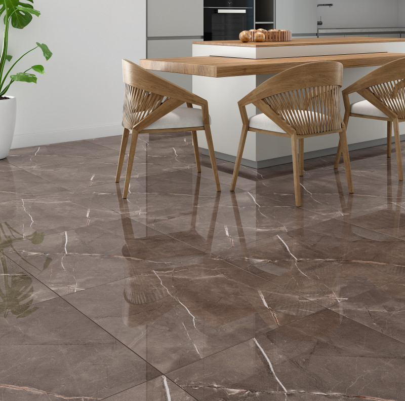 Piso Topazio Brown 56x56 PR90103 - Incopisos