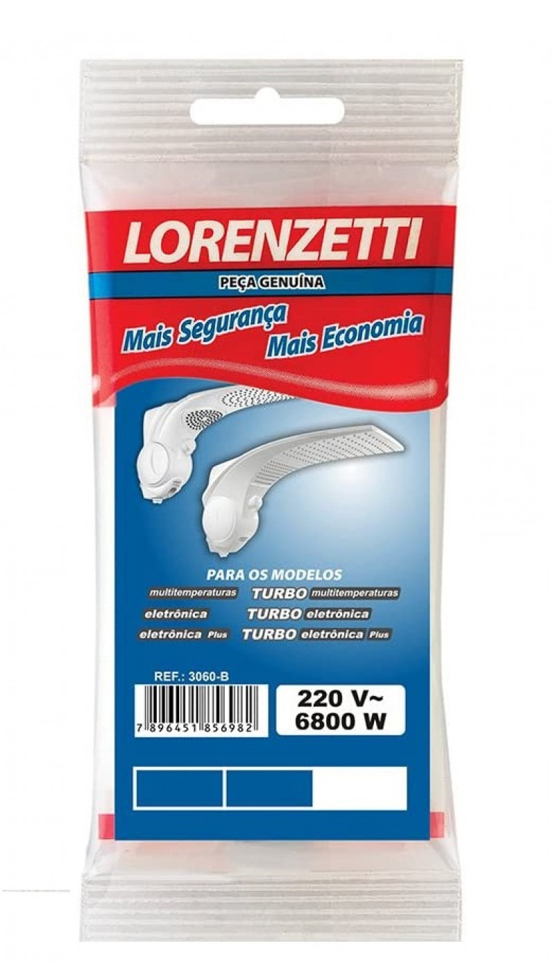 Resistência para Chuveiro Duo Shower 3060-B 6800W 220V - Lorenzetti