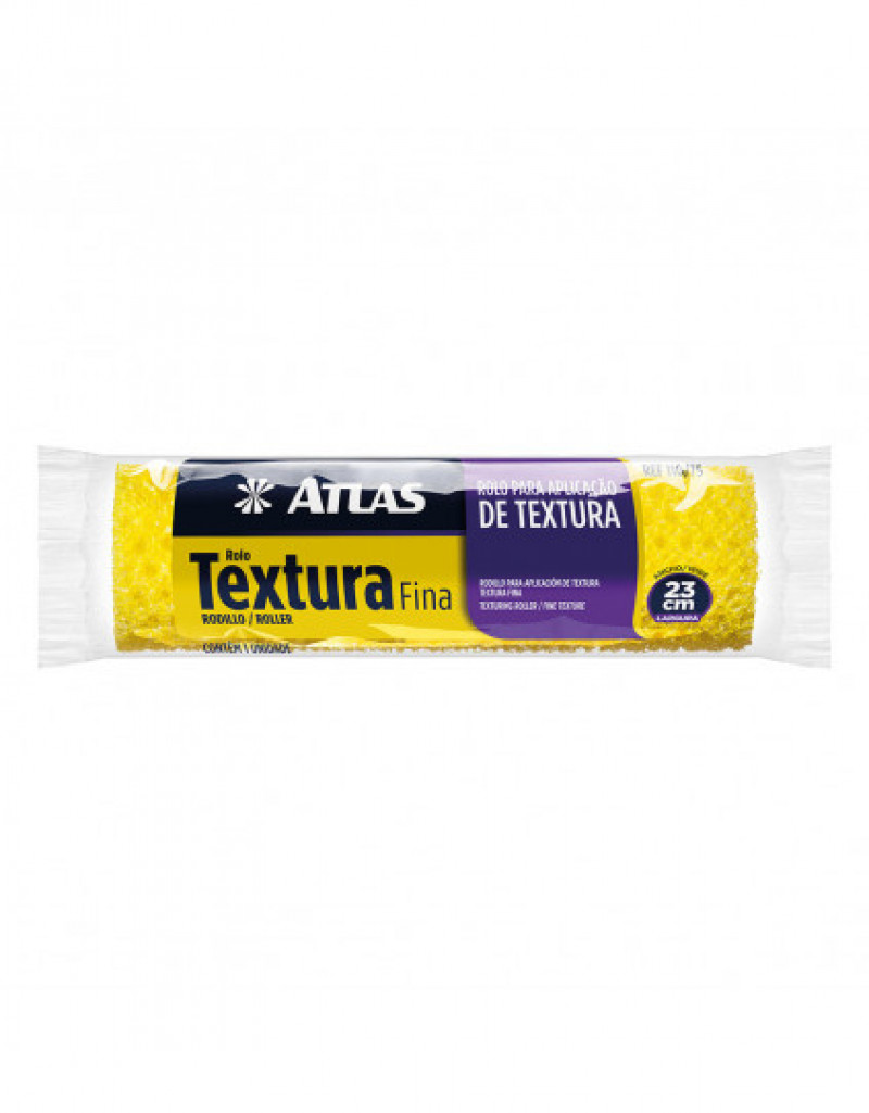 Rolo de Textura Fina de Espuma 110/75 23cm - Atlas