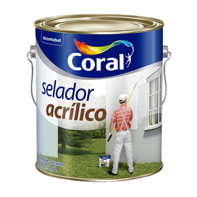 Selador Acrílico 3,6L - Coral 