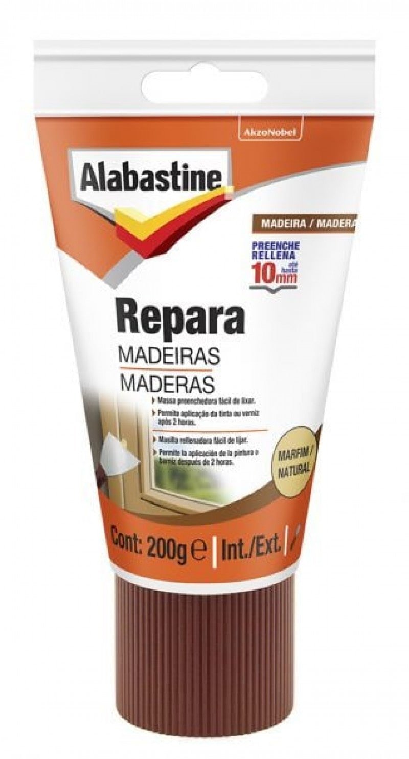 Repara Madeiras Marfim 200g - Alabastine