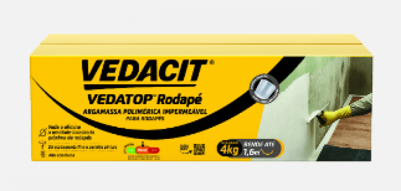  Vedatop Rodapé 4kg - Vedacit