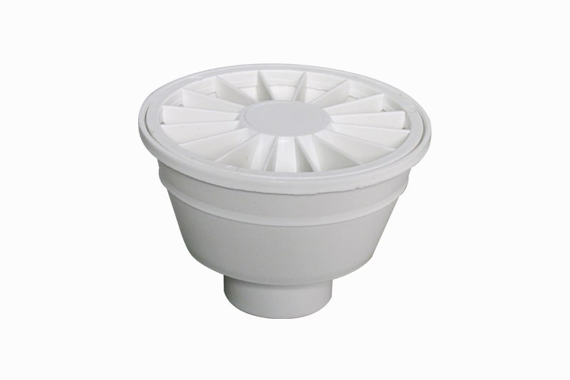 Ralo Sifonado com Grelha Circular Branco R1 - Astra