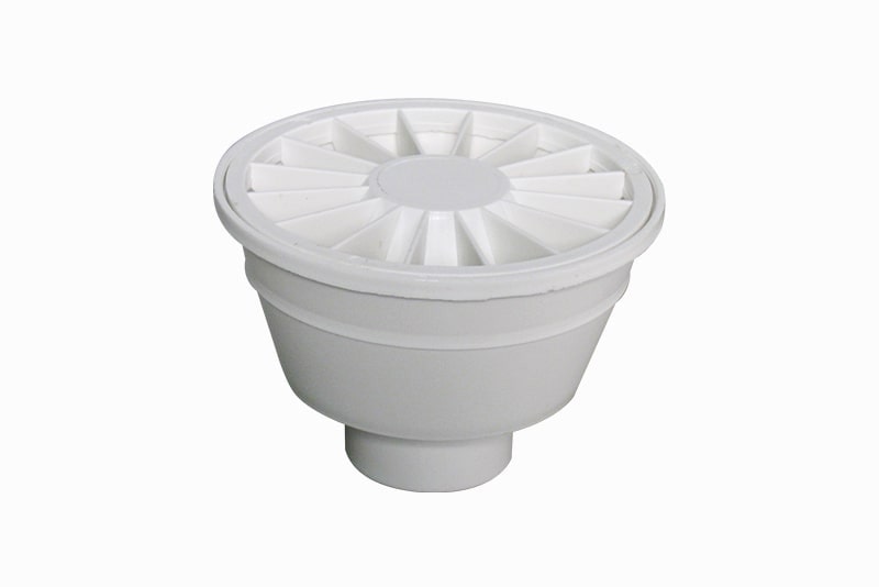 Ralo Sifonado com Grelha Circular Branco R1 - Astra