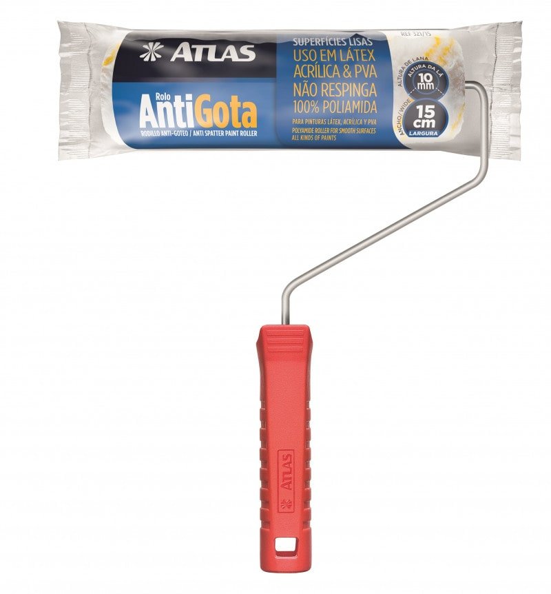 Rolo 321/15 Lã Ant Gota 15cm 10mm - Atlas 