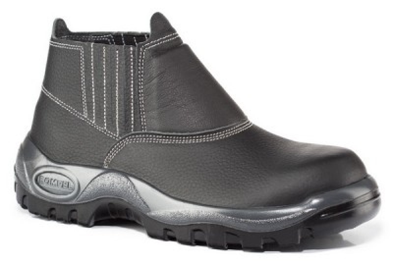  Bota Couro Bid Nº37 Elast S/Biq - Bompel