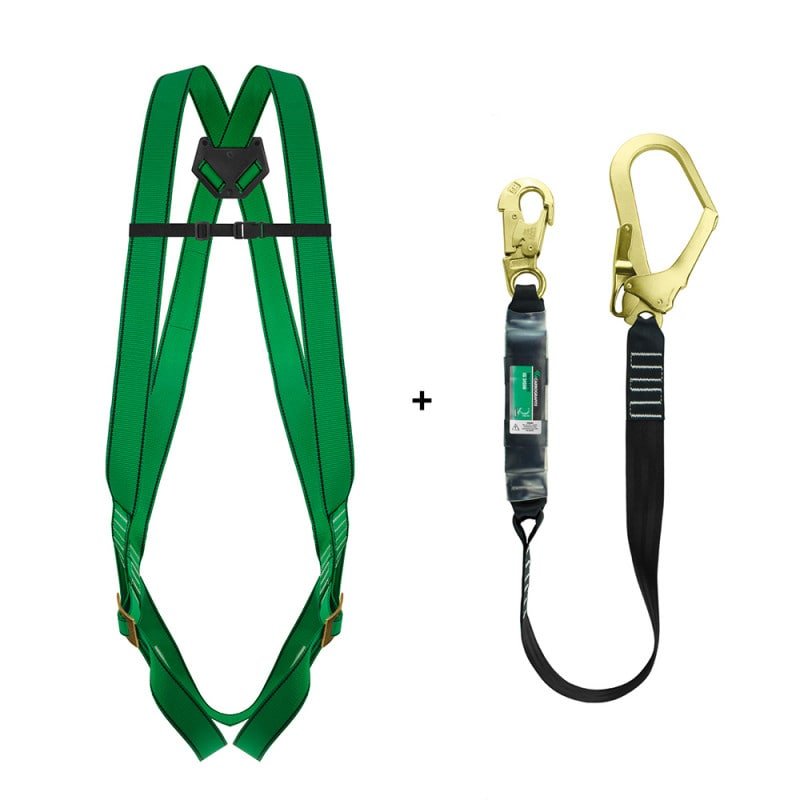 Cinto de Segurança Tipo Paraquedista Cg 750N com Talabarte - Carbografite