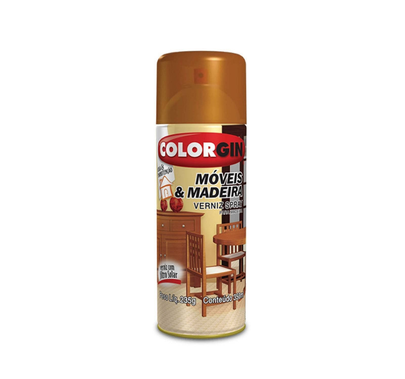 Spray Seladora Incolor para Madeira 350ml 766 - Colorgin